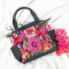 Load image into Gallery viewer, Vintage Floral Huipil Convertible Bag