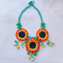 Load image into Gallery viewer, Here Comes The Sunflower Necklace