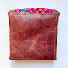 Load image into Gallery viewer, Four Corners Leather and Huipil Crossbody