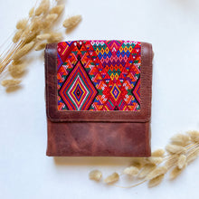 Load image into Gallery viewer, Four Corners Leather and Huipil Crossbody