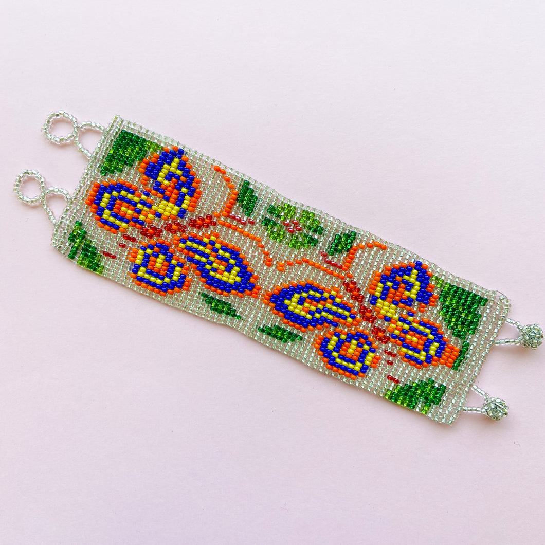 Butterfly Beaded Cuff