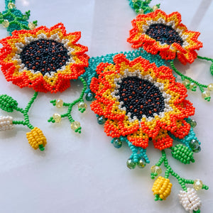 Here Comes The Sunflower Necklace